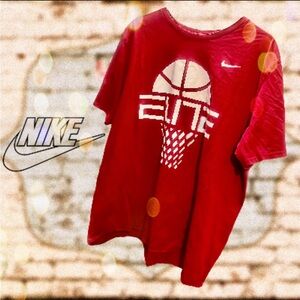 Nike Red Basketball Tee